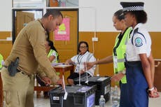 Presidente de Seychelles busca la reelección en comicios en el paraíso turístico africano