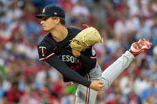 Ex prospecto de Filis Abel domina a su exequipo y Mellizos blanquean 5-0