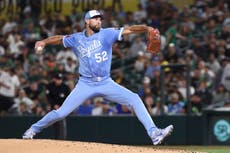 Wacha lanza 6 entradas en blanco para su 10ª victoria; Reales vencen 4-2 a Atléticos