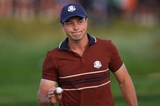 Viktor Hovland queda fuera de la ronda individual de la Copa Ryder por lesión