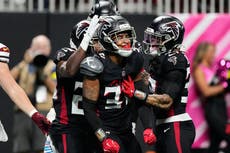 Penix y Robinson destacan en victoria 34-27 de los Falcons ante Commanders