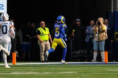 Atwell logra TD de 88 yardas y Rams vencen 27-20 a Colts tras balón suelto de Mitchell