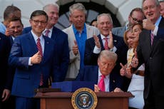 Ley de Trump impulsa medidas urgentes en estados demócratas, pero no en republicanos