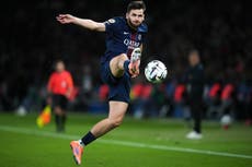 PSG: Kvaratskhelia se perderá el partido de Champions contra Barcelona, pero Neves reaparece