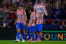 Griezmann llega a 200 goles con el Atlético de Madrid en la Champions