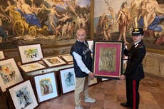 Policía italiana incauta 21 supuestas obras falsificadas de Dalí tras apertura de muestra en Parma
