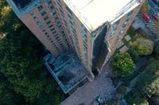 Se derrumba parte de un edificio de apartamentos en Nueva York; no se reportan heridos
