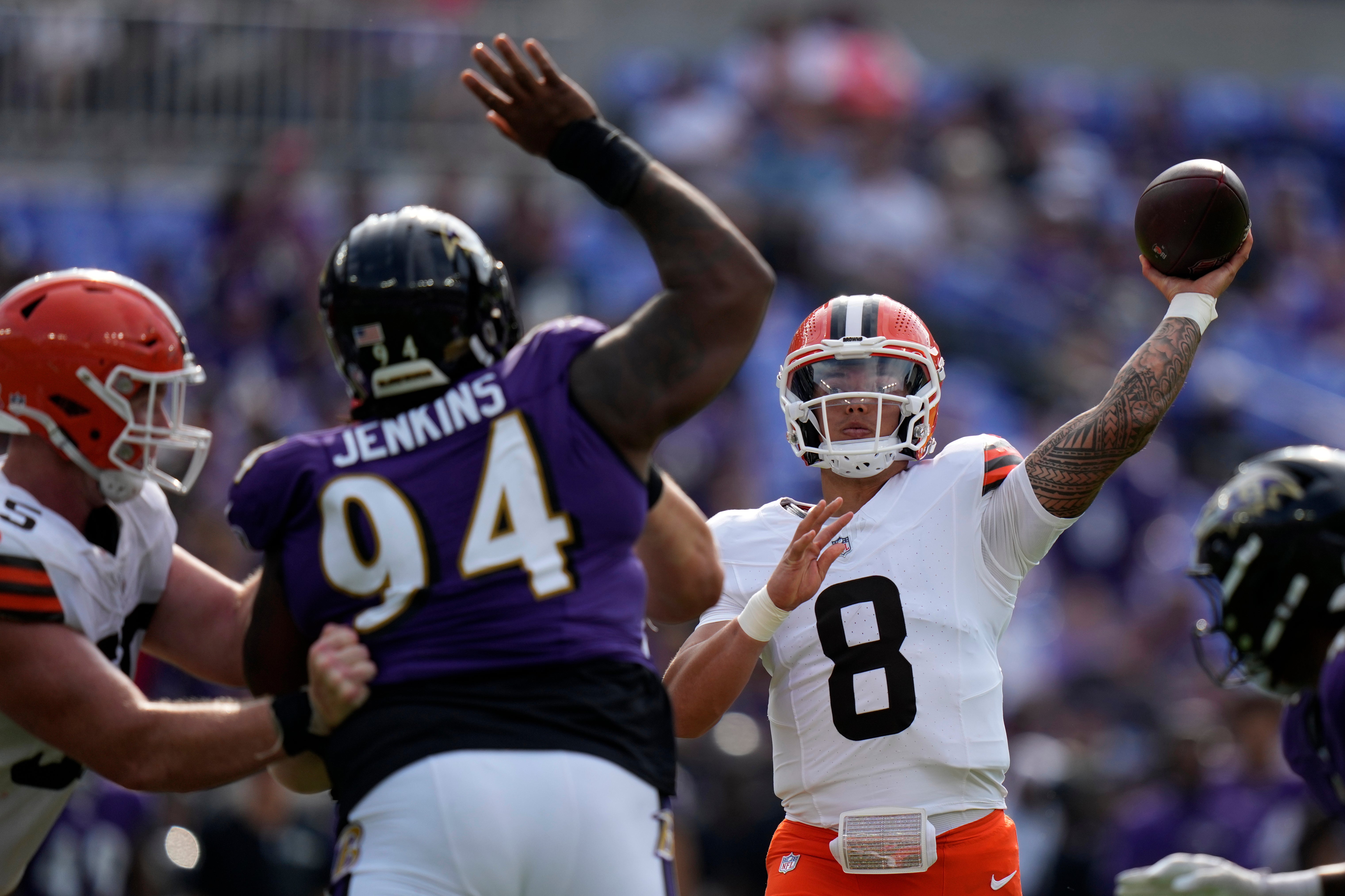 BROWNS RAVENS