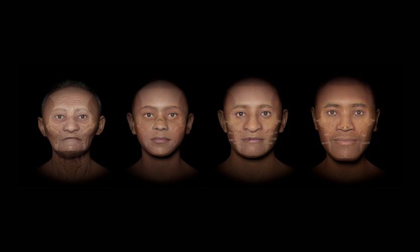 Arqueólogos “desenmascaran” cráneos de momias con técnicas digitales para reconstruir rostros