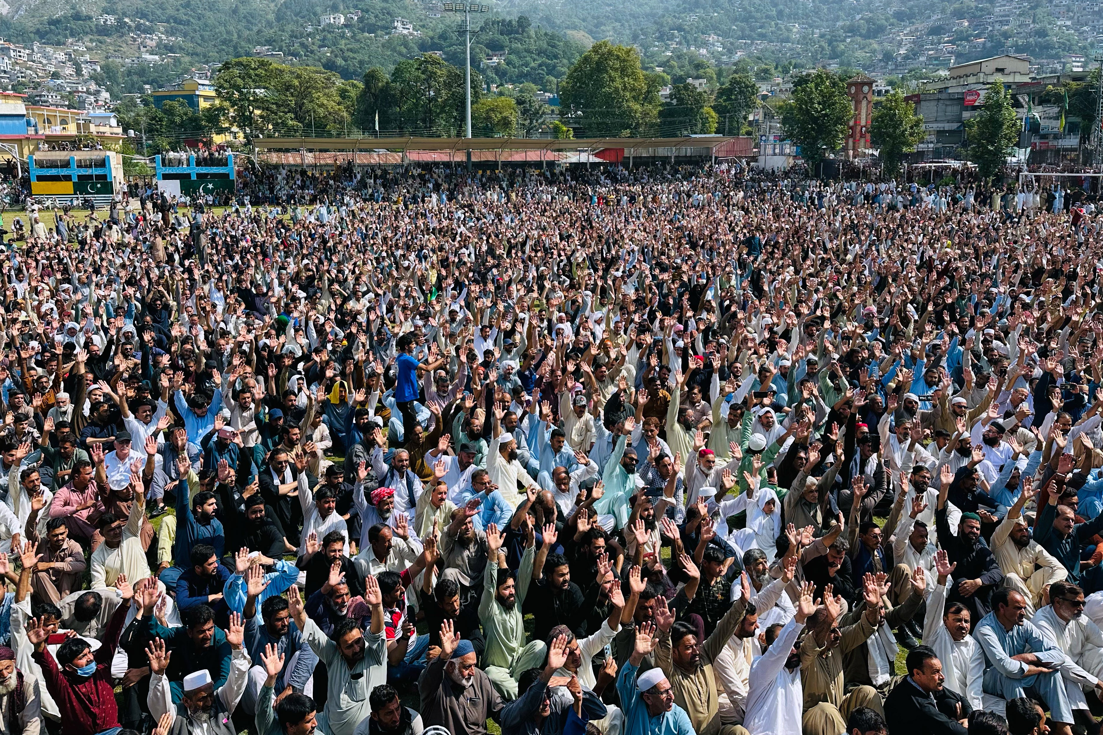 PAKISTÁN-CACHEMIRA-PROTESTAS