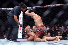 Pereira destrona a Ankalaev con nocaut en el 1er asalto en UFC 320