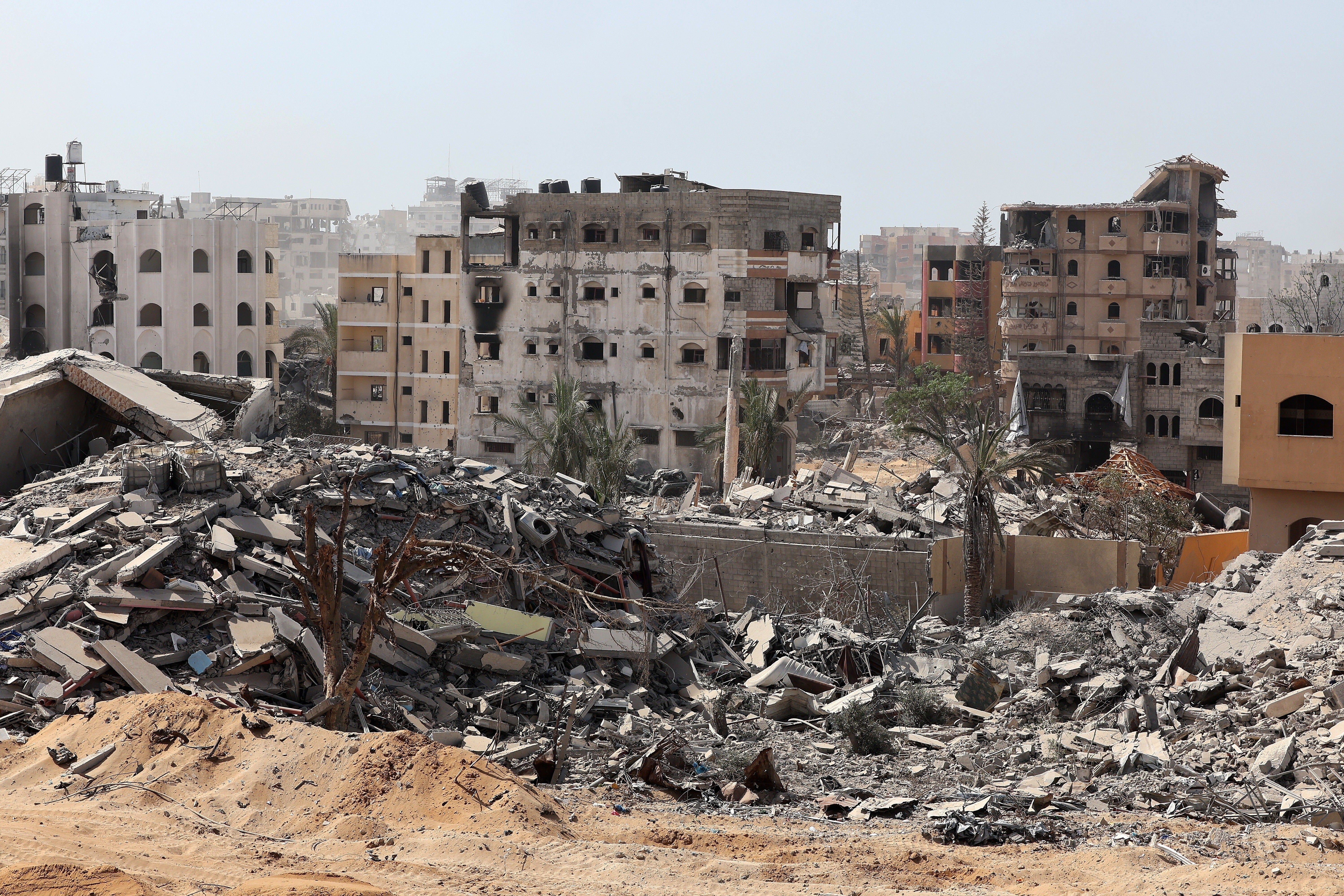 ISRAEL-GAZA-DESTRUCCIÓN