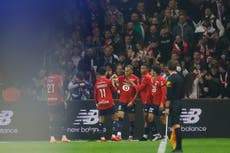 Mbappé observa a su hermano menor anotar un gran gol para el Lille contra el PSG