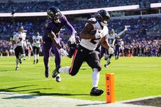 Los jóvenes suplentes de los Ravens no estaban listos ante los Texans