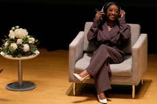 Simone Biles no quiere entrenar en este momento, declara en Buenos Aires