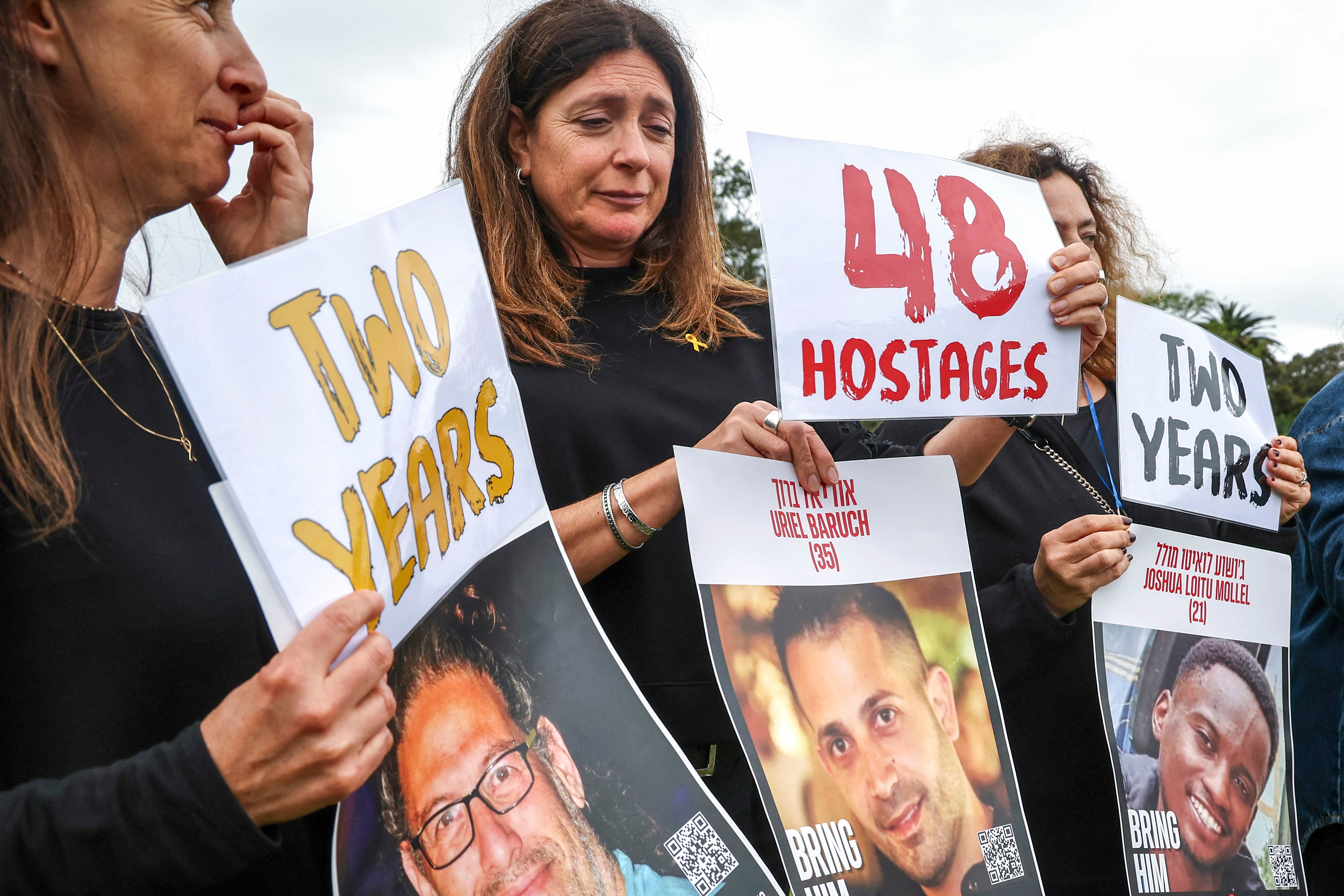 Vigilia en Sídney para conmemorar el segundo aniversario de los ataques del 7 de octubre