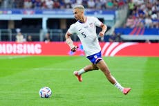 Antonee Robinson aún no está al 100% en su regreso a la selección de EEUU tras 11 meses