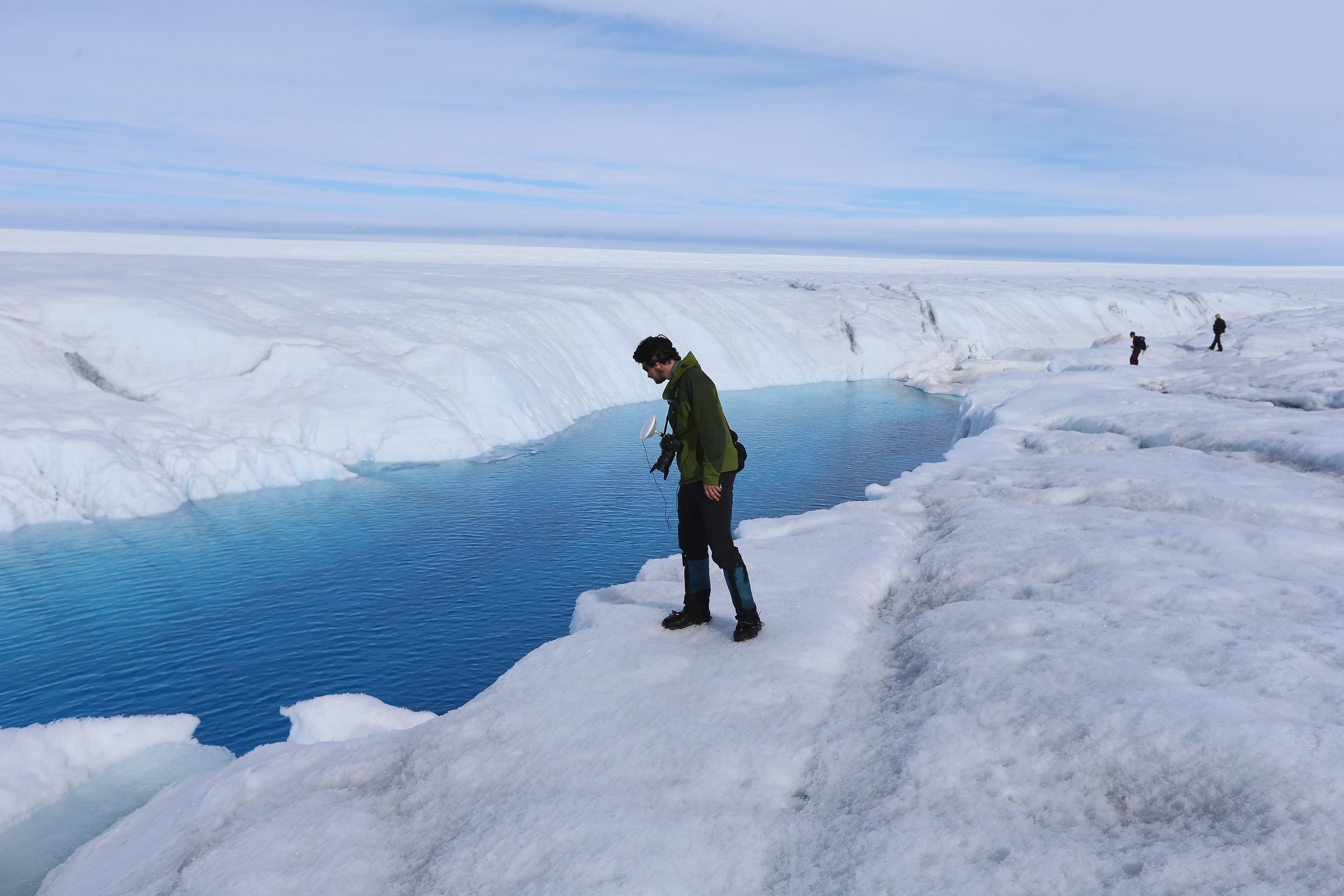 Las capas de hielo de Groenlandia y la Antártida Occidental ya están perdiendo una cantidad significativa de masa