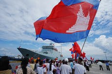 Buques de la armada china realizan visita de amistad a Camboya