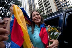María Corina Machado, símbolo de la resistencia política en Venezuela y ahora ganadora del Nobel
