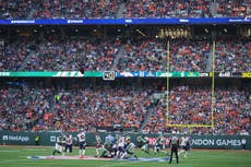 El rapero británico Giggs protagoniza el show del medio tiempo de la NFL en Londres