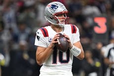 Maye lanza tres pases de TD y los Patriots vencen 25-19 a los Saints