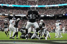 Los Raiders rompen racha de cuatro derrotas con sólida defensiva y vencen 20-10 a los Titans