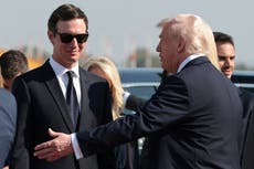 Trump habla de su hija Ivanka y Jared Kushner frente a Parlamento israelí