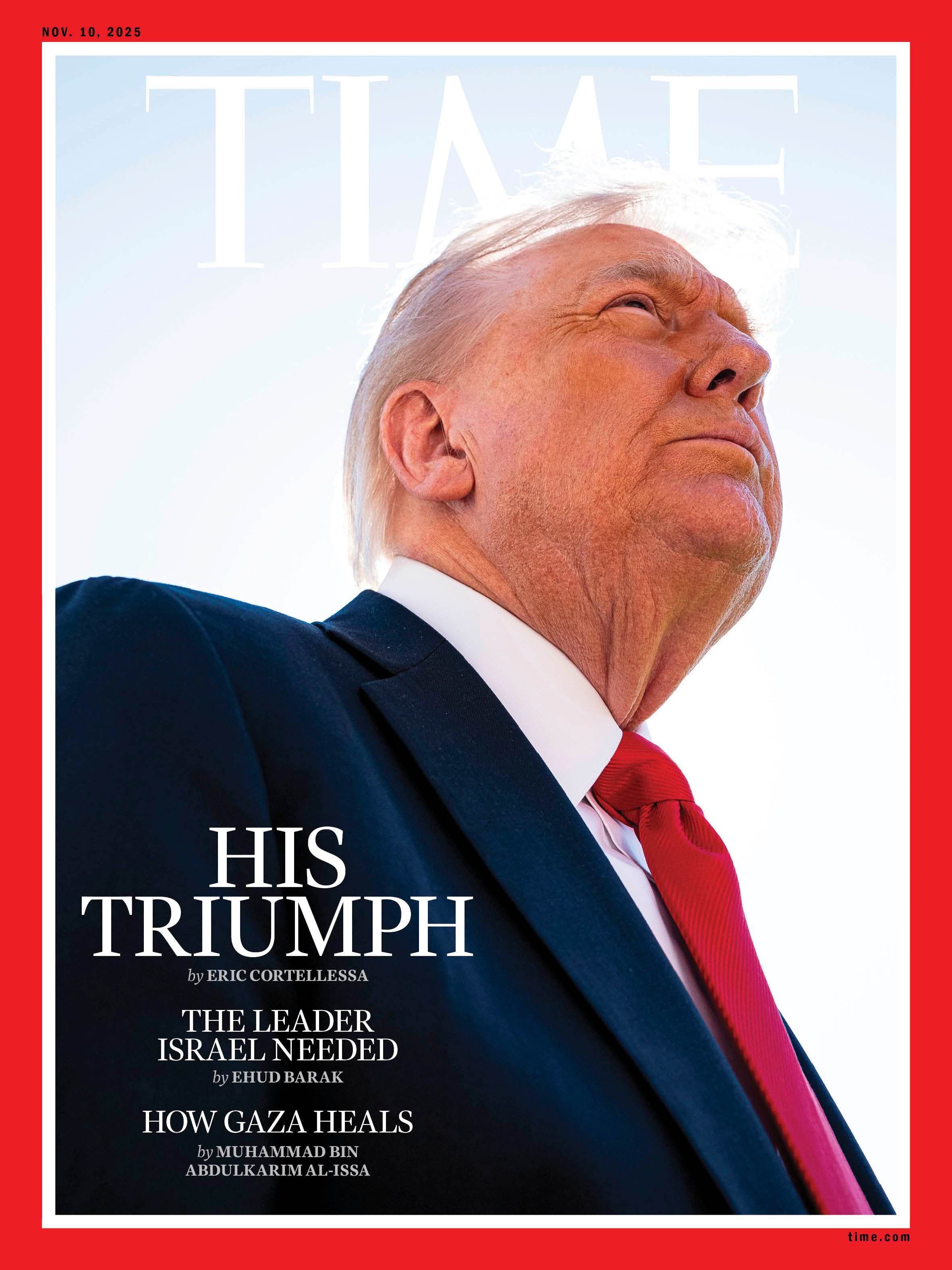 Trump dijo que la portada lo hacía parecer como si llevara una corona “extremadamente pequeña”