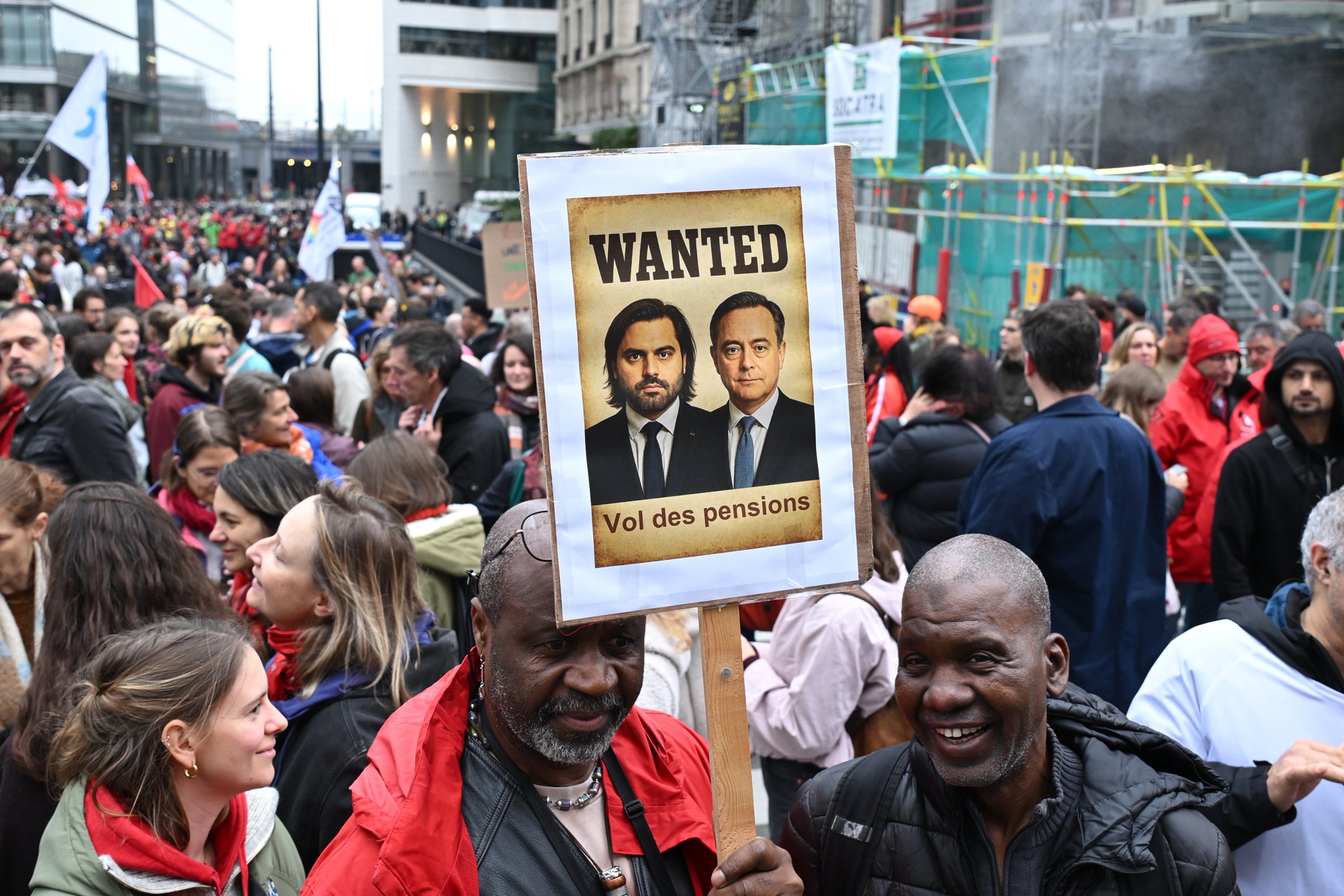 BELGICA PROTESTAS
