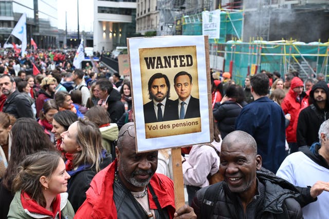 BELGICA PROTESTAS