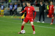 Lewandowski fuera por lesión muscular y podría perderse el clásico contra el Real Madrid