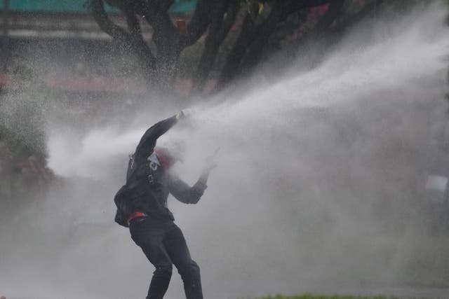 APTOPIX COLOMBIA-PROTESTA
