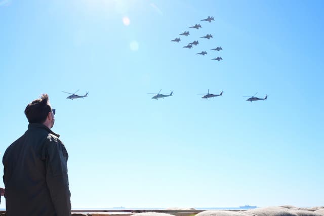 EEUU-EXHIBICIÓN MILITAR