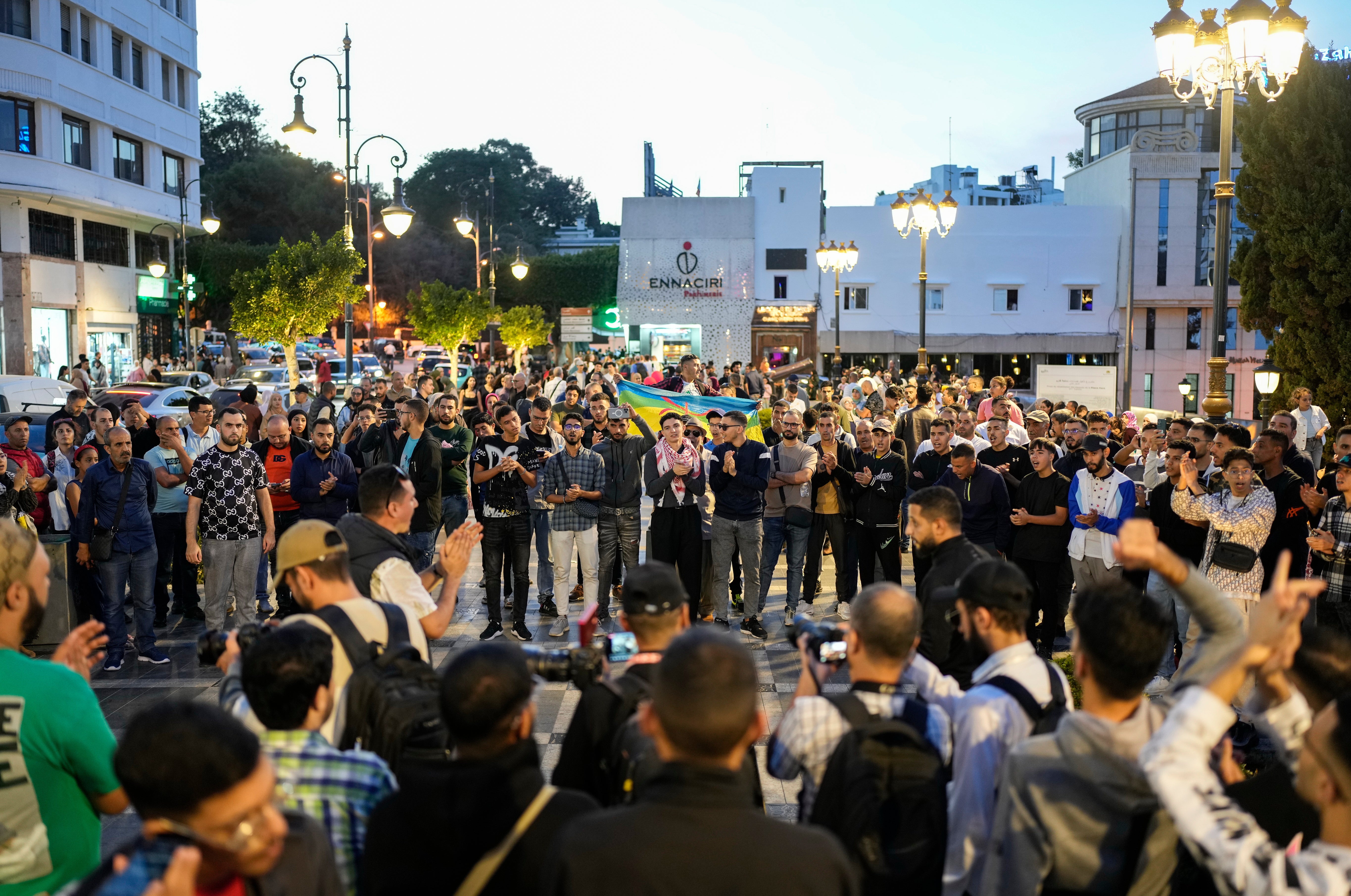 MARRUECOS-PROTESTAS