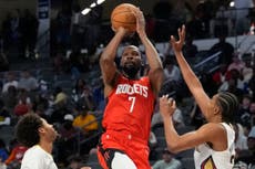 Kevin Durant acuerda extensión de dos años con Rockets, según fuente AP