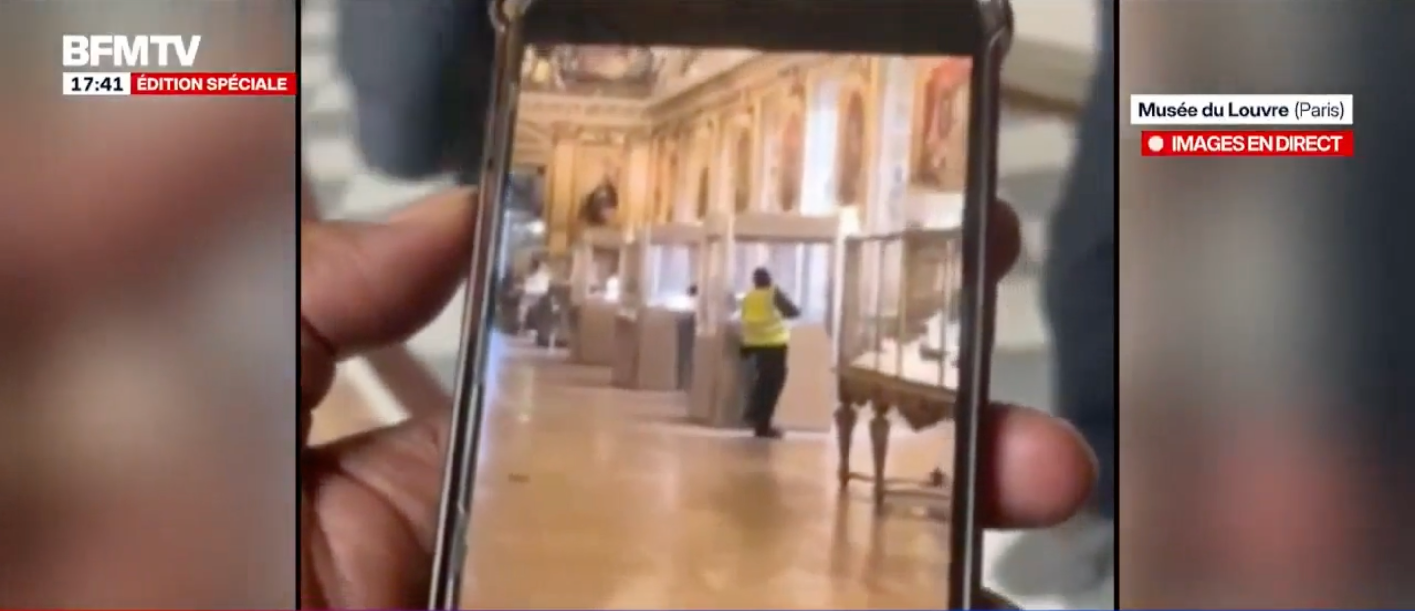 Los ladrones entraron en el museo con chalecos reflectantes y robaron las joyas