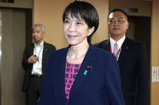 El parlamento de Japón elige a Sanae Takaichi como la primera mujer primera ministra del país