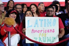 Grupos progresistas lanzan campaña para recuperar a hispanos que apoyan a Trump