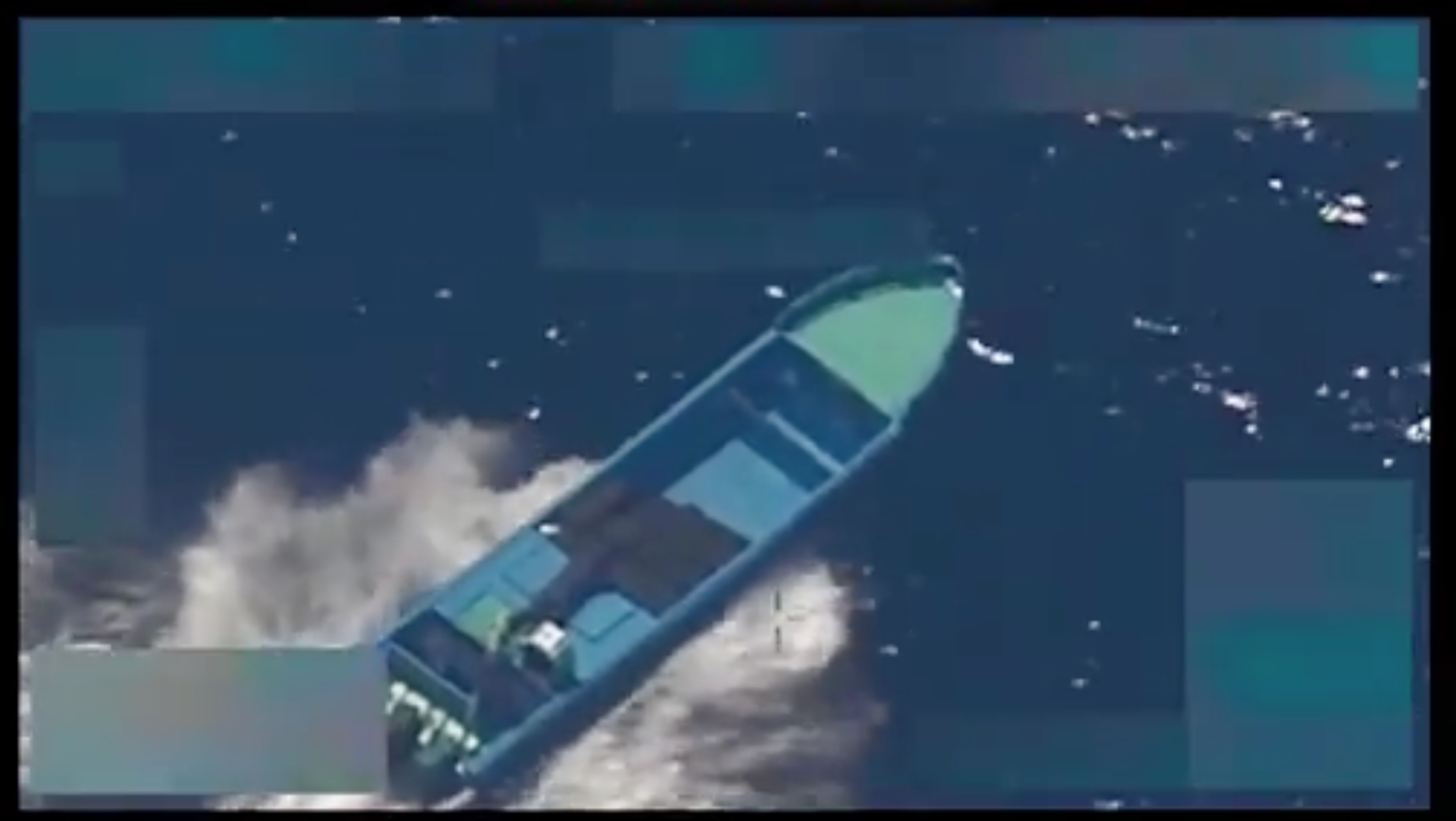 El gobierno de Trump atacó el 21 de octubre a otro supuesto barco que transportaba droga, esta vez en el Pacífico