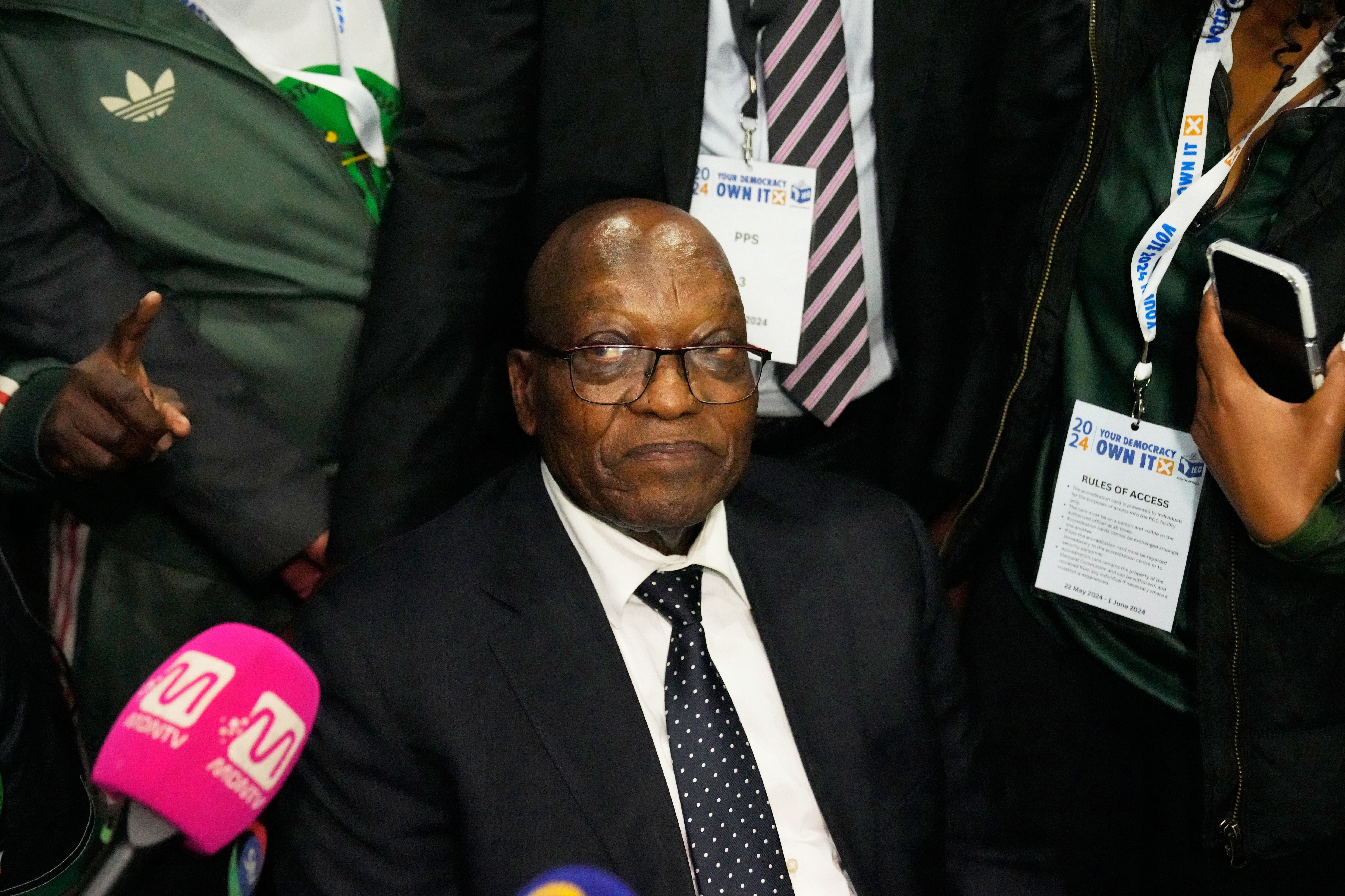 SUDAFRICA EXPRESIDENTE ACUSADO