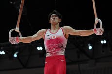 Daiki Hashimoto, segundo gimnasta masculino que gana tres títulos mundiales all-around