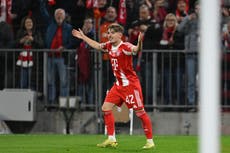 Karl de 17 años marca un gol histórico con Bayern al debutar en la Liga de Campeones