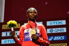 Ruth Chepng'etich, récord mundial de maratón, suspendida tres años tras admitir dopaje