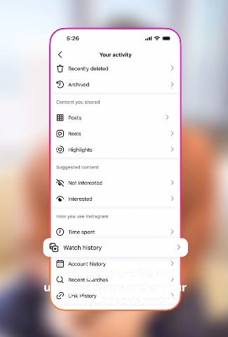 La nueva función se encuentra en los perfiles de usuario de Instagram, dentro del menú de configuración