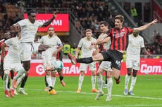 AC Milan rescata empate 2-2 contra el colista Pisa con gol en los descuentos