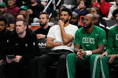 Cunningham anota 25 y ayuda a Pistons a vencer 119-113 a Celtics con 41 puntos de Brown