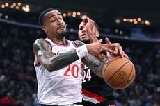 Clippers vencen 114-107 a Portland en el 2do juego de los Trail Blazers tras arresto de Billups