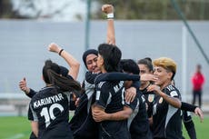 Un grupo de refugiadas afganas regresa a la competencia internacional tras cuatro años de exilio