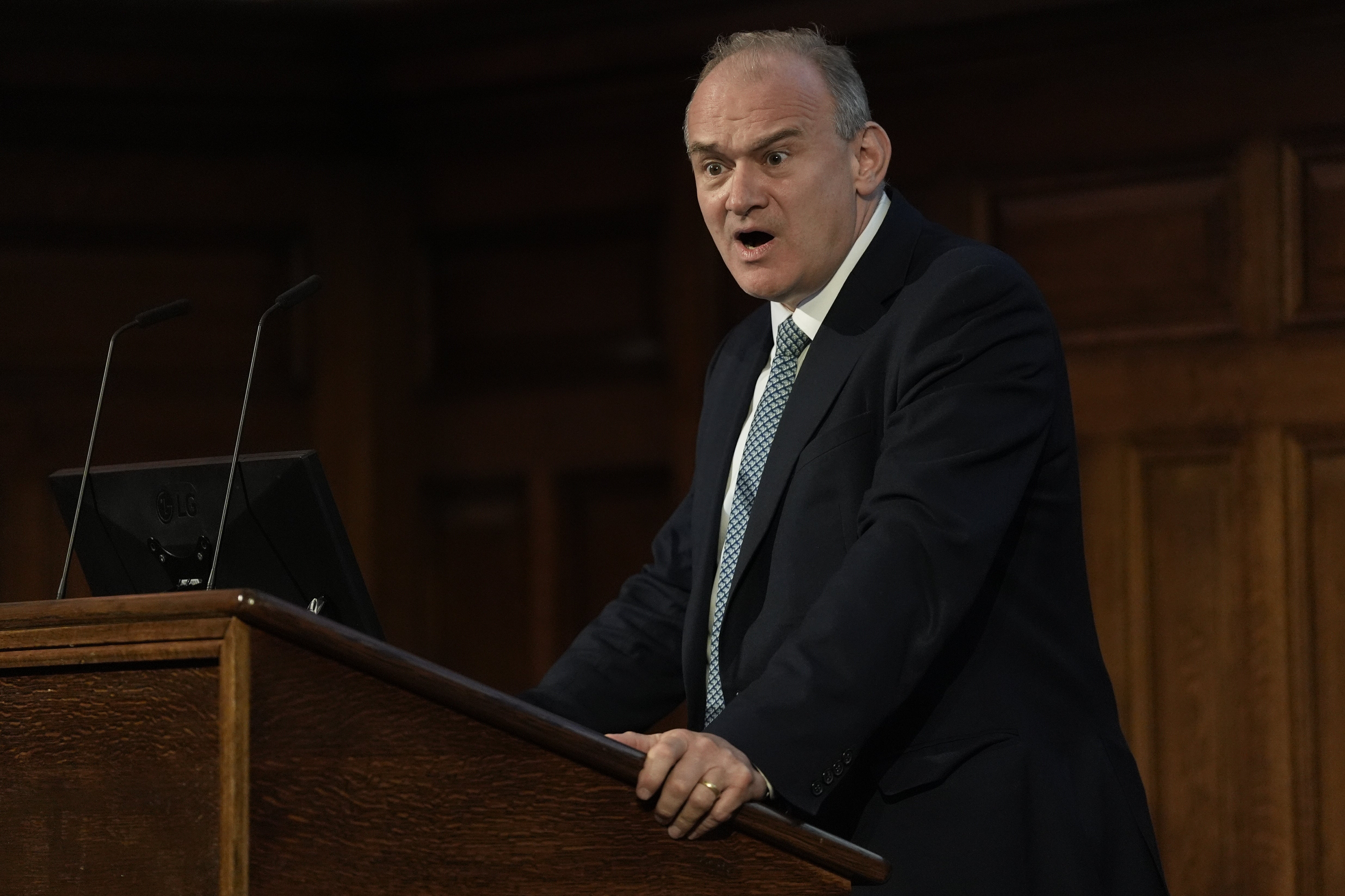 Liberal Democrat Party leader Sir Ed Davey wants a parliamentary select committee to question Andrew (Stefan Rousseau/PA)